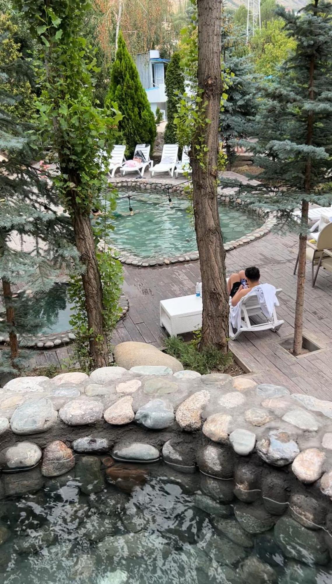 Mountain View Hot Spring Resort Kara-Bulak Buitenkant foto